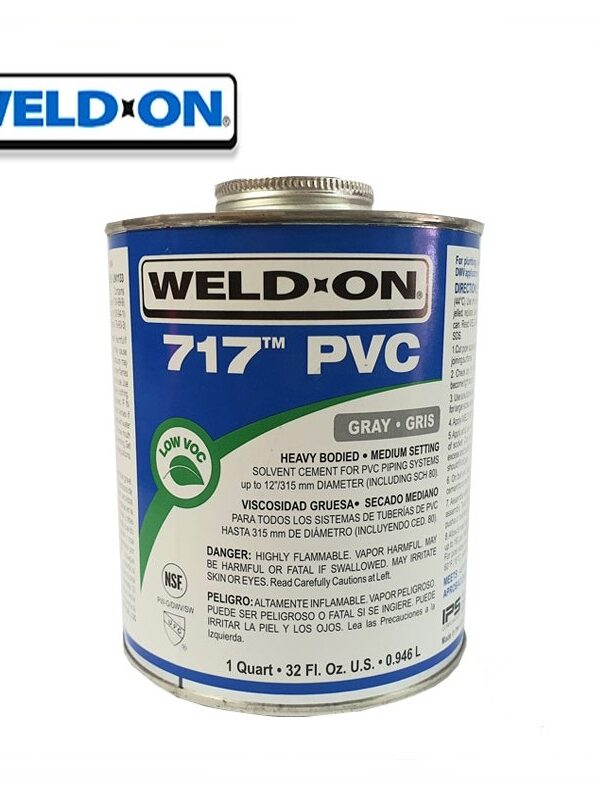 Κολλα PVC WELD-ON 717 GREY