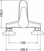 Μπαταρία Μπάνιου MODEA ELIT 00-2002 - Image 2