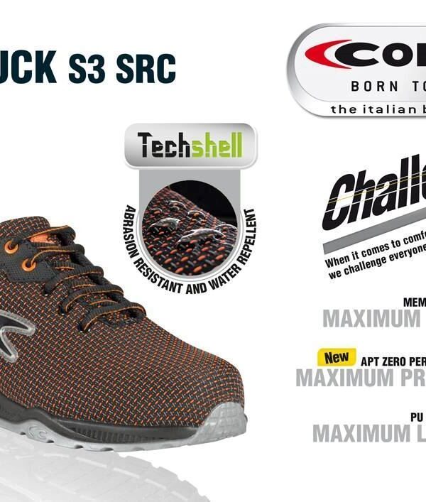 Παπούτσι Ασφαλείας Cofra Chuck S3 SRC