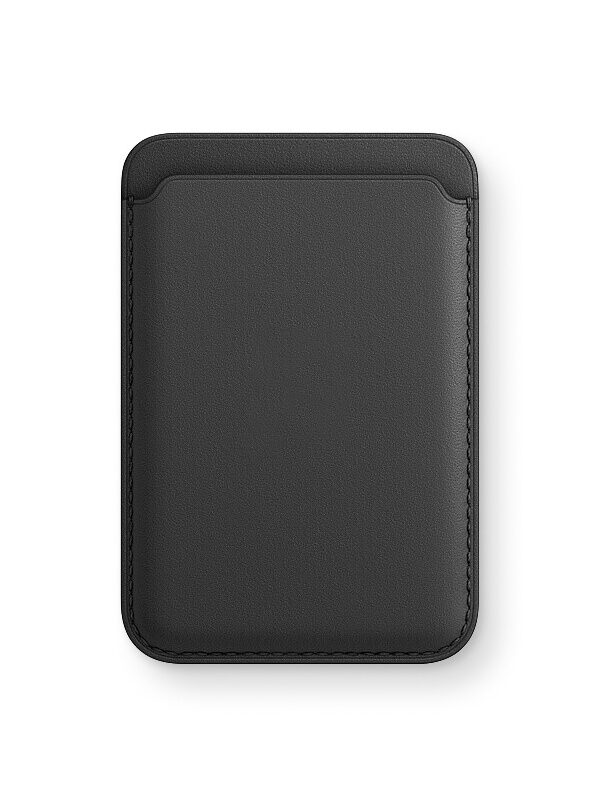 iPhone Leather Wallet Black