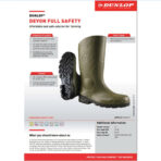 DUNLOP ΜΠΟΤΕΣ ΓΟΝΑΤΟΥ Devon S5 ΠΡΑΣΙΝΕΣ H142611 - Image 3