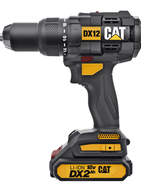 CAT SET ΔΡΑΠΑΝΟΚΑΤΣΑΒΙΔΟ ΚΡΟΥΣΤΙΚΟ Li-ion 18V 2x2Ah DX12