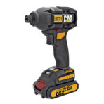CAT SET ΚΑΤΣΑΒΙΔΙ ΠΑΛΜΙΚΟ Li-ion 18V 2x2Ah DX71 - Image 4